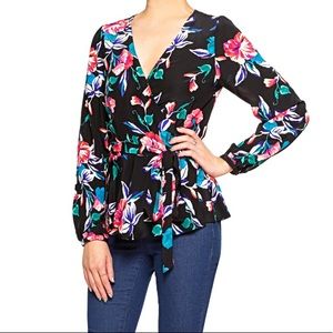 NWOT Yumi Kim Soho Chic top (Midnight Lagoon)